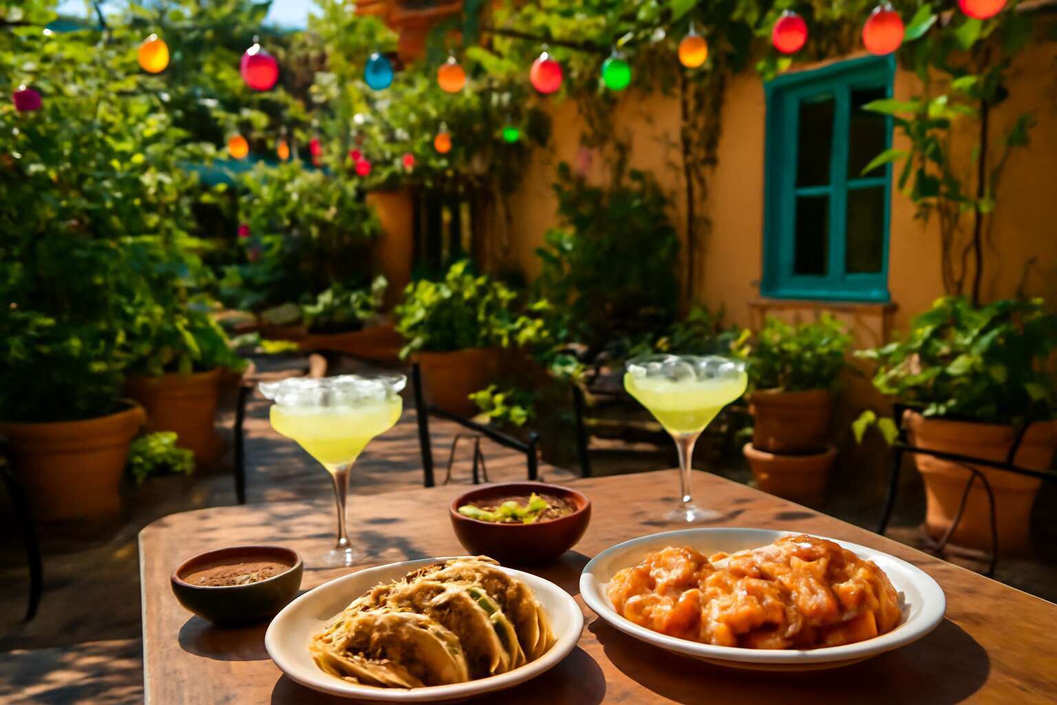 mexican food with patio near me