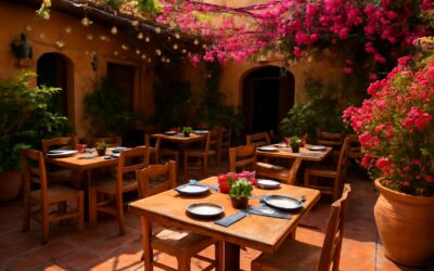 Experience sunset dinners at outdoor patio mexican restaurant with bold flavors and fiestas.