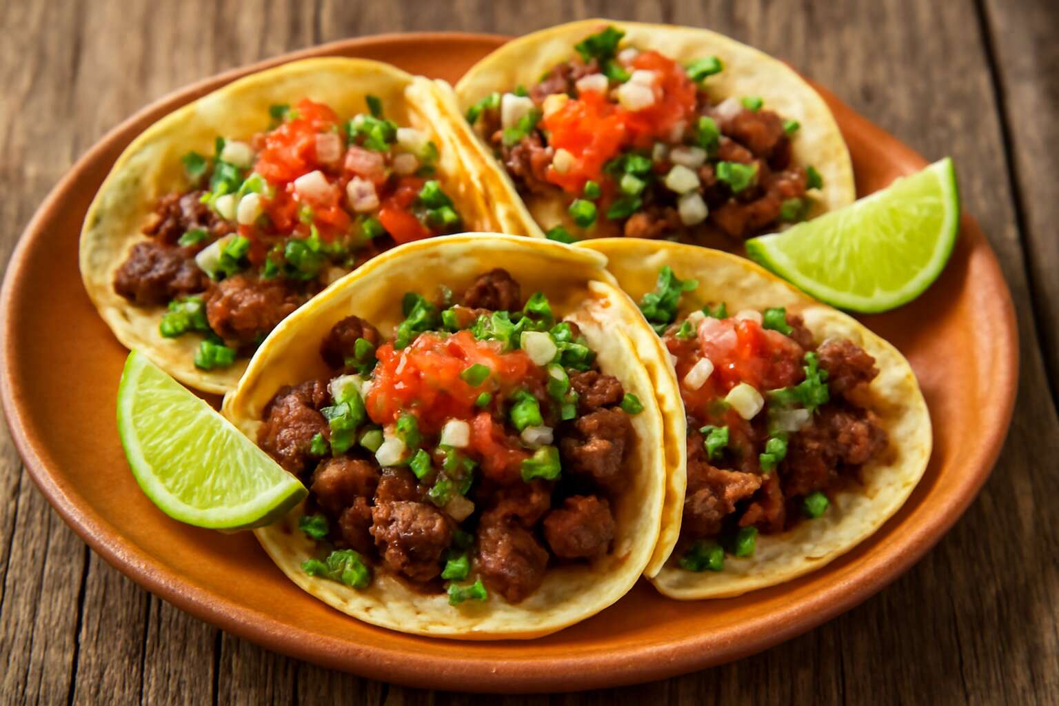 mexican food like tacos